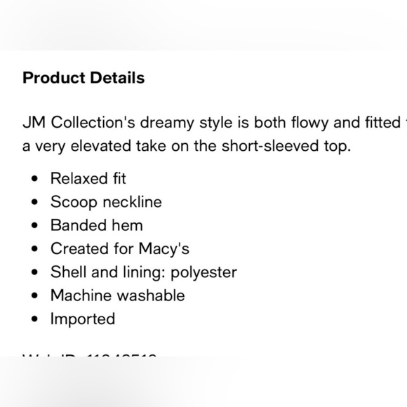 JM Collection yellow banded-hem top - Picture 11 of 11